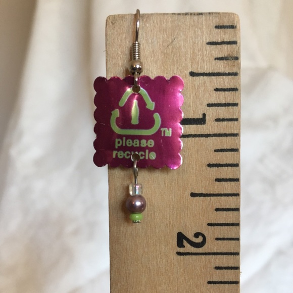 Cherry Coke🍒Coca-Cola Soda Pop Can Earrings - Picture 2 of 2